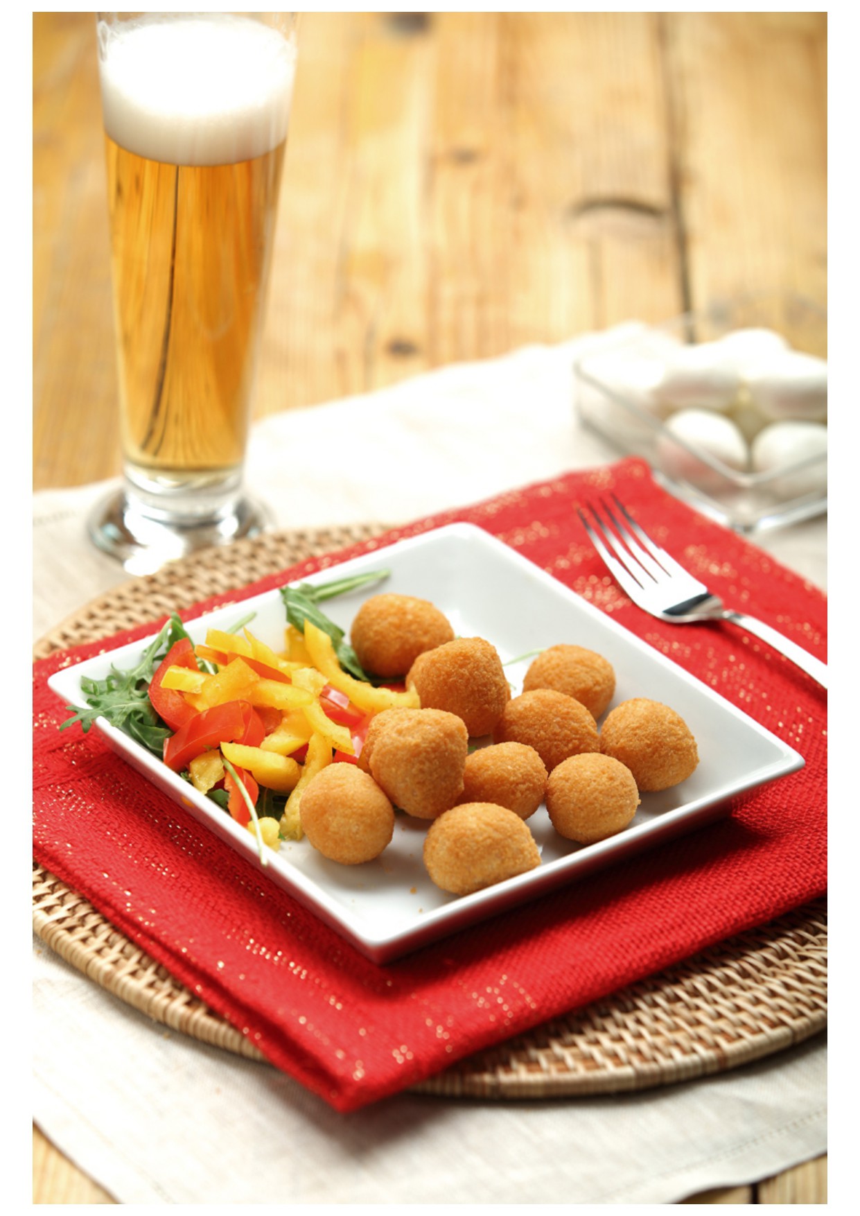 Mozzarelle panate da forno