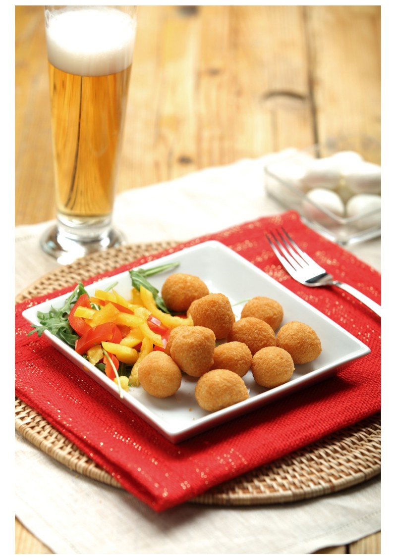 Mozzarelle panate da forno