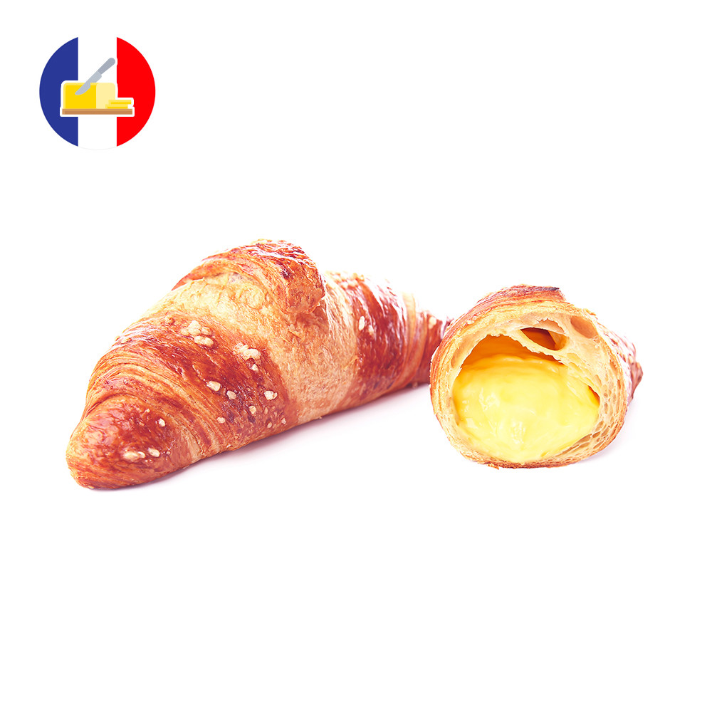 Croissant al burro dritto crema