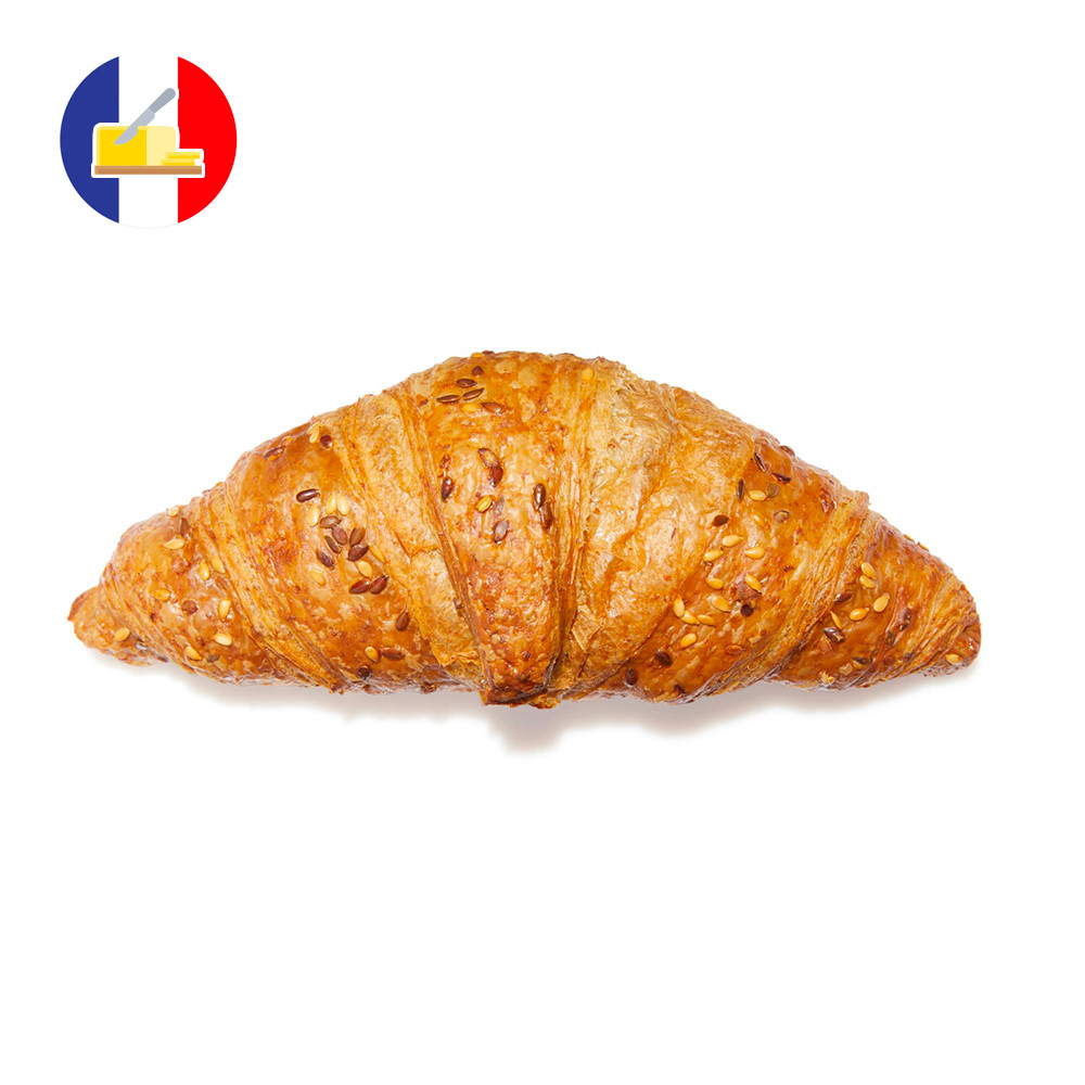 Croissant burro ai cereali vuoto