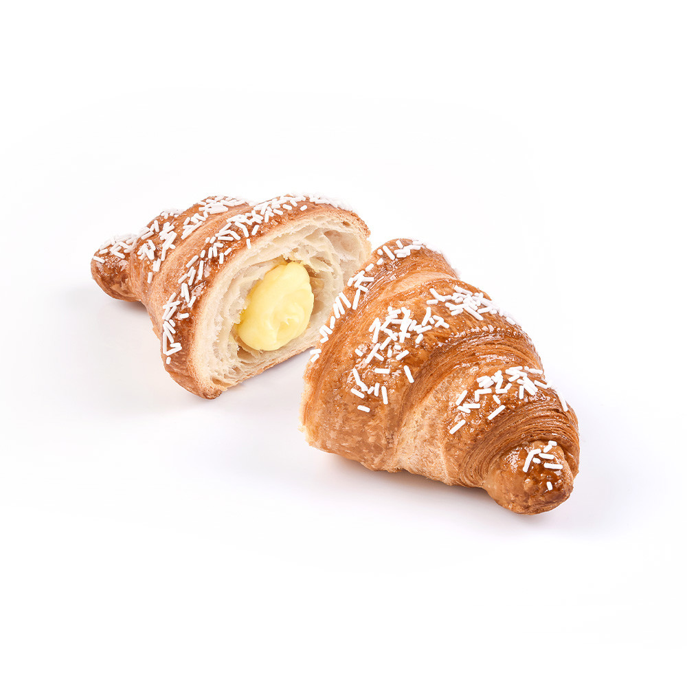 Gran cornetto dritto crema decorato
