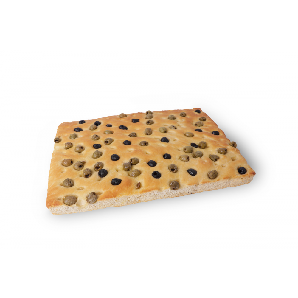 Focaccia con olive