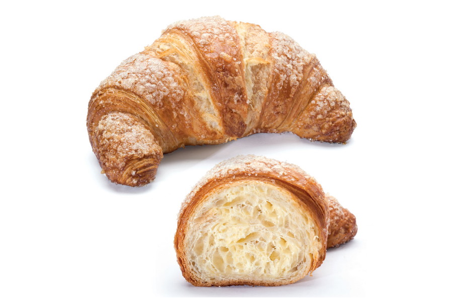 Gran cornetto curvo vuoto zuccherato