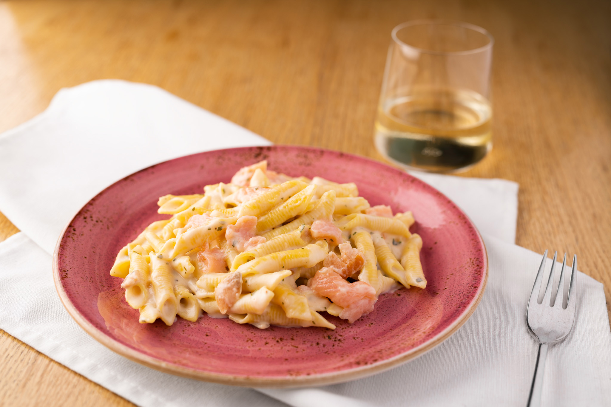 Garganelli salmone